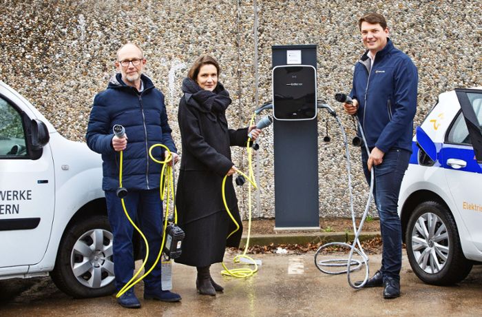 Elektromobilität in Ostfildern: Neue Ladeboxen bewegen zum Umdenken