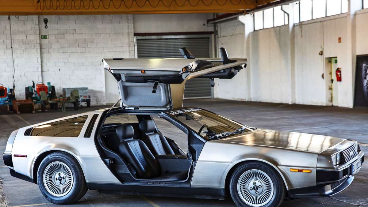 Auto aus „Zurück in die Zukunft“: Neckartailfinger macht DeLorean zum Elektroflitzer