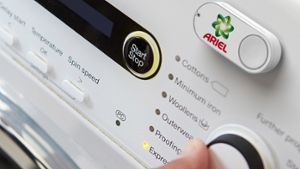 Der Online-Riese Amazon bringt den sogenannten Dash-Button nach Deutschland, mit dem Dinge des täglichen Bedarfs per Knopfdruck nachbestellt werden können. Foto: Amazon
