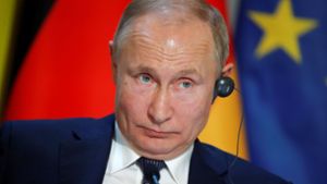 Wladimir Putin unter Druck: Am 23. August 2019 wurde im Berliner Tiergarten ein Georgier erschossen. Der Mord belastet die deutsch-russischen Beziehungen schwer. Foto: AFP/CHARLES PLATIAU