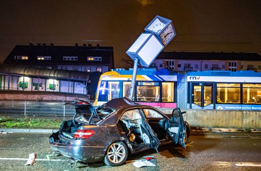In Mannheim ereignete sich ein schwerer Unfall. Foto: 7aktuell.de/Alexander Hald/7aktuell.de | Alexander Hald