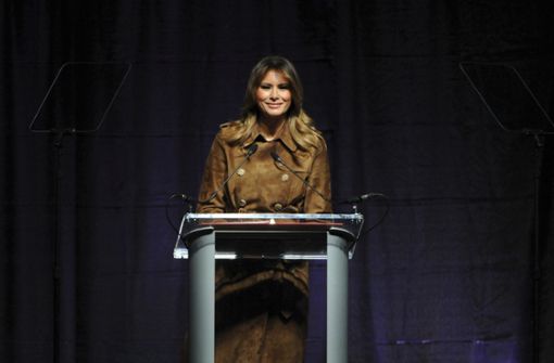 Dass eine First Lady bei einem öffentlichen Auftritt ausgebuht wird, ist ungewöhnlich. Foto: AP/Barbara Haddock Taylor