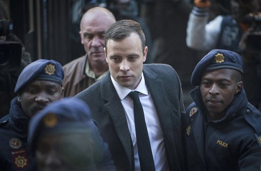 Oscar Pistorius ist wegen Mordes zu sechs Jahren Haft verurteilt. Foto: AP