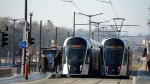 Mit der Tram kann man in Luxemburg ab 2020 kostenlos fahren. Foto: dpa