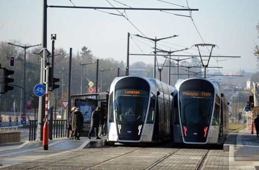 Mit der Tram kann man in Luxemburg ab 2020 kostenlos fahren. Foto: dpa