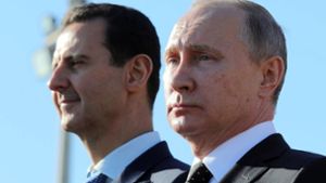 Putin (rechts) und Assad profitieren von der Untätigkeit des Westens. Foto: dpa