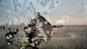 Eisblumen am Fenster: In der kommenden Woche rutschen die Temperaturen tiefer in den Minusbereich. Foto: AFP