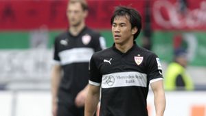 Shinji Okazaki spielte von 2011 bis 2013 für den VfB Stuttgart. Foto: Pressefoto Baumann/Alexander Keppler