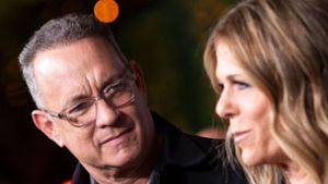 Tom Hanks und seine Frau Rita Wilson sind derzeit in Australien. Foto: AFP/VALERIE MACON
