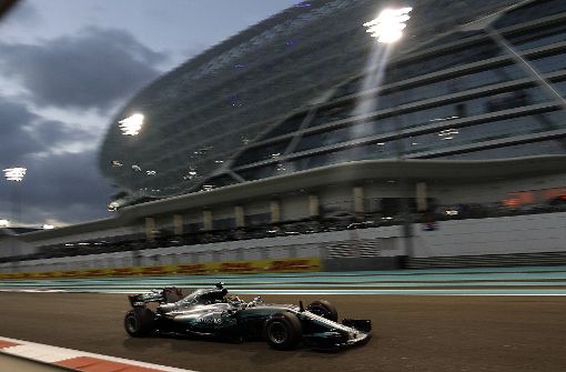 Mercedes-Fahrer Lewis Hamilton aus Großbritannien in Aktion. Foto: AP