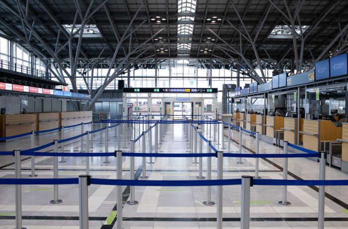 Streik am Stuttgarter Flughafen: Terminals wie leer gefegt – Airport in die Knie gezwungen