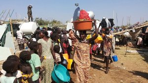 Tausende Menschen sind im Südsudan auf der Flucht. Foto: UNMISS/dpa