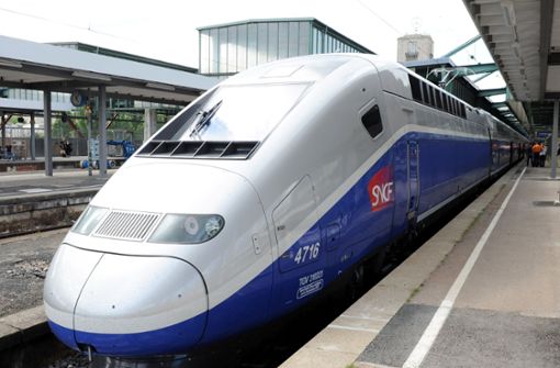 Der Vorfall ereignete sich in einem TGV am Stuttgarter Hauptbahnhof. (Symbolbild) Foto: dpa/Bernd Weissbrod