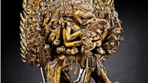 Objekt der Begierde: die mächtige Gottheit Vajrabhairava Foto: Auktionshaus Nagel