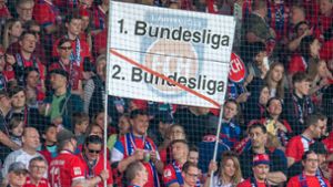 Spielt künftig in der ersten Liga: der 1. FC Heidenheim Foto: dpa/Stefan Puchner