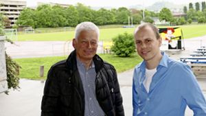 Andreas Stolz (links) und sein Geschäftsführer Foto: Uli Nagel
