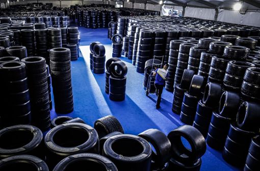 Michelin-Reifen, hier für das 24-Stunden-Rennen von Le Mans Foto: pixathlon /dppi