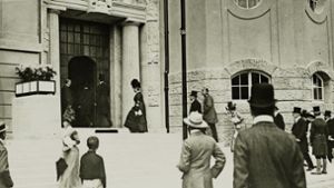 1911 wurde das     Linden-Museum eingeweiht, die Sammlung kam aus den damaligen deutschen Kolonien. Foto: Linden-Museum