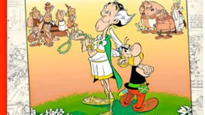 Asterix – Die weiße Iris heißt der neue Band, der am 26. Oktober erscheinen soll. Foto: Ehapa