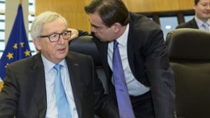 Der Präsident und sein neuer General: Jean-Claude Juncker und Martin Selmayr. Foto: Corbis News