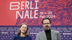 Das Berlinale-Leitungs-Duo Mariette Rissenbeek und Carlo Chatrian musste eine politische Entscheidung treffen. Foto: dpa/Jens Kalaene