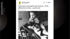 Bowies Sohn Duncan Jones hat die Nachricht vom Todes seines Vaters auf Twitter bestätigt. Foto: Twitter