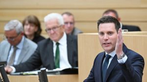 CDU-Landeschef Manuel Hagel werden Ambitionen auf den Posten des Ministerpräsidenten nachgesagt. Foto: dpa/Bernd Weißbrod