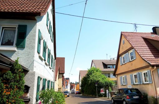 Im Ortskern von Plieningen dominierten ältere Häuser in Privateigentum, in denen großteils noch mit Gas und Öl geheizt wird. Foto: Judith A. Sägesser