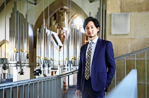 Kensuke Ohira in der Stiftskirche Foto: Lichtgut/Julian Rettig