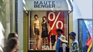 Maute Benger, ein Traditionsgeschäft in der Stuttgarter City, verabschiedet sich im Sommer 2023. Foto: Lichtgut/Max Kovalenko