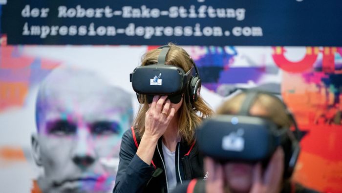 Projekt zum Thema Depression startet – Eindrücke mit VR-Brille
