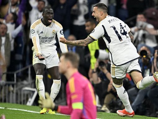 Des einen Freud, des anderen Leid - Real Madrid steht im Finale der Champions League. Foto: Burak Akbulut/Anadolu/ABACAPRESS/ddp images
