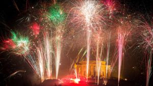 Feuerwerk an der Grabkapelle Württemberg ist dieses Jahr  nicht erlaubt. Foto: Lichtgut/Achim Zweygarth