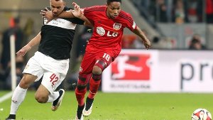 Schnelligkeit ist sein großer Trumpf: Jerome Kiesewetter im Spiel für den VfB Foto: Baumann