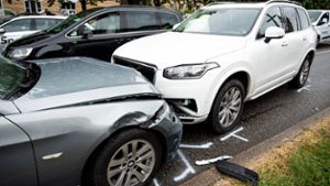 Insgesamt waren vier Fahrzeuge in den Unfall verwickelt. Foto: 7aktuell.de/Marc Gruber