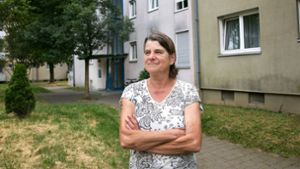 Gisela Kindleb konnte eine Räumung  ihrer Wohnung in der Parksiedlung im Sommer noch abwenden. Jetzt scheint die Maßnahme  unausweichlich zu sein. Foto: Ines Rudel/Archiv