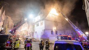 Bei den Brandanschlägen in Marbach wurden acht Menschen verletzt. Foto: aktuell/Simon Adomat
