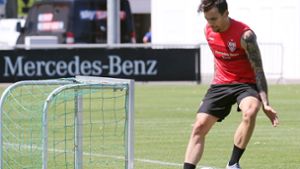 Anastasios Donis wird wohl nicht mehr lange beim VfB trainieren. Foto: Pressefoto Baumann
