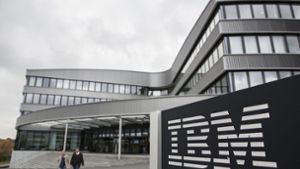 Deutschlandzentrale von IBM in Ehningen Foto: dpa/Silas Stein