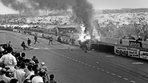 Schaurige Szenen: Die Katastrophe von Le Mans ist unvergessen. Foto: Getty/Fox Photos