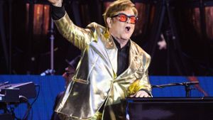 Elton John bei seinem letzten Konzert in Großbritannien. Foto: imago/PA Images