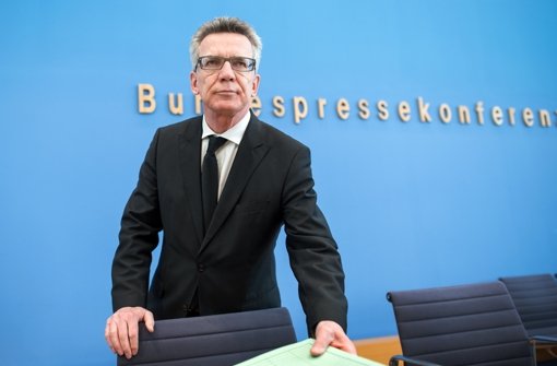 Bundesinnenminister Thomas de Maizière (CDU) hat sich gegen ein neues Einwanderungsgesetz ausgesprochen. Foto: dpa