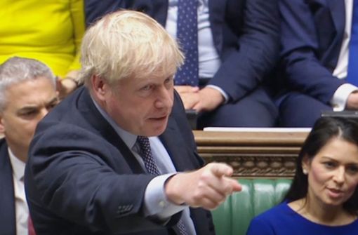 Boris Johnson steht unter Druck. Foto: dpa/House Of Commons