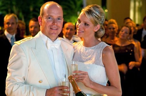 Ein Jahr sind Charlène und Albert von Monaco verheiratet. Von Anfang an hatte es Gerüchte gegeben, die Ehe sei nicht glücklich. Foto: MONACO PRINCELY PALACE