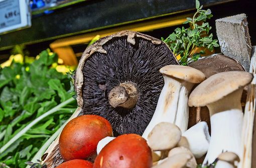 Auch im Frischeparadies ist das Pilzangebot derzeit gut. Foto: Lichtgut/Julian Rettig