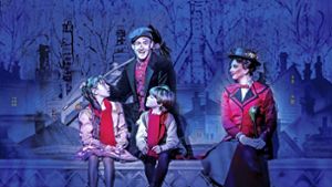 Kinderdarsteller im Musical „Mary Poppins“. Kinderdarsteller  bei „Mary Poppins“ Foto: Stage Entertainment