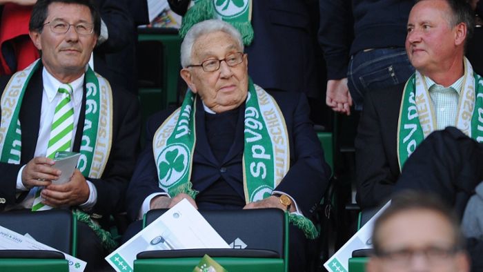 Henry Kissinger ist tot: Die SpVgg Greuther Fürth trauert um ihren bekanntesten Fan