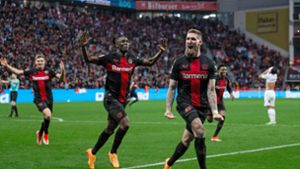 Bayer rettet Superserie - Leipzig gewinnt Topspiel