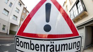 In Möhringen wird am Sonntag eine Weltkriegsbombe entschärft. Foto: dpa/Friso Gentsch