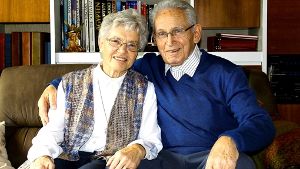 Annemarie und Siegfried Kees sind seit 60 Jahren miteinander verheiratet und stolz auf die Familie Foto: Margret Rilling